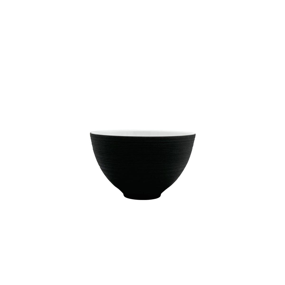 Jl Coquet HEMISPHERE Black Bakelite - Medium Bowl - 5.1 fl oz SKU: HEM2010BS0167