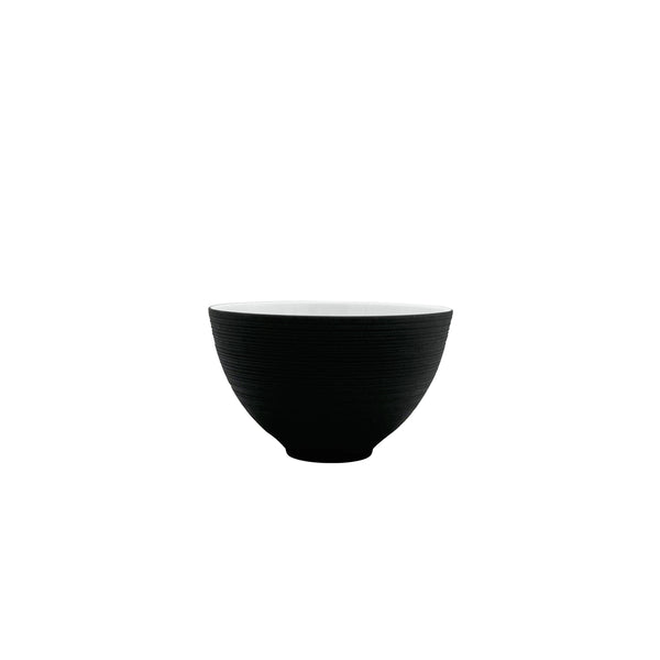 Jl Coquet HEMISPHERE Black Bakelite - Medium Bowl - 5.1 fl oz SKU: HEM2010BS0167