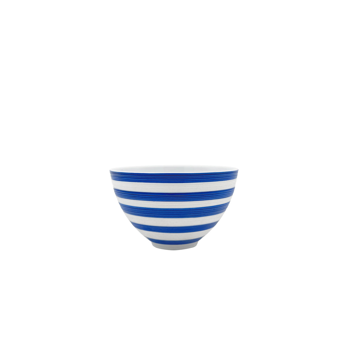 Jl Coquet HEMISPHERE Striped Royal Blue - Medium Bowl - 5.1 fl oz SKU: HEM2010BS0094