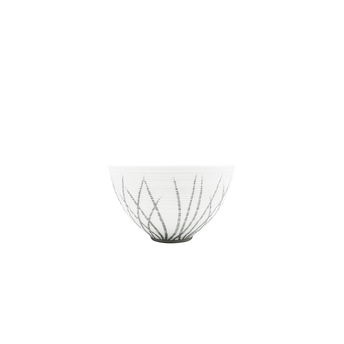 Jl Coquet HEMISPHERE Tundra Platinum - Medium Bowl - 5.1 fl oz SKU: HEM2010BSP033