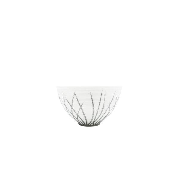 Jl Coquet HEMISPHERE Tundra Platinum - Medium Bowl - 5.1 fl oz SKU: HEM2010BSP033