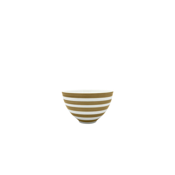 Jl Coquet HEMISPHERE Striped Copper - Mini Bowl - 2.0 fl oz SKU: HEM2012BS0044
