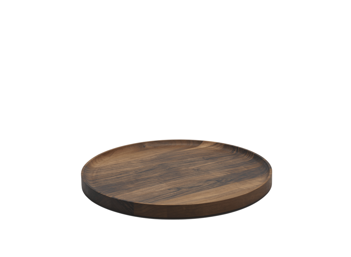 Craster Tilt Extra Large Walnut Straight Platter 400 x 400 x 28 mm / 15.75 x 15.75 x 1.10 in SKU: BU_WSB005