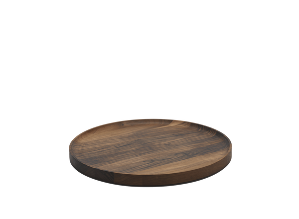 Craster Tilt Extra Large Walnut Straight Platter 400 x 400 x 28 mm / 15.75 x 15.75 x 1.10 in SKU: BU_WSB005