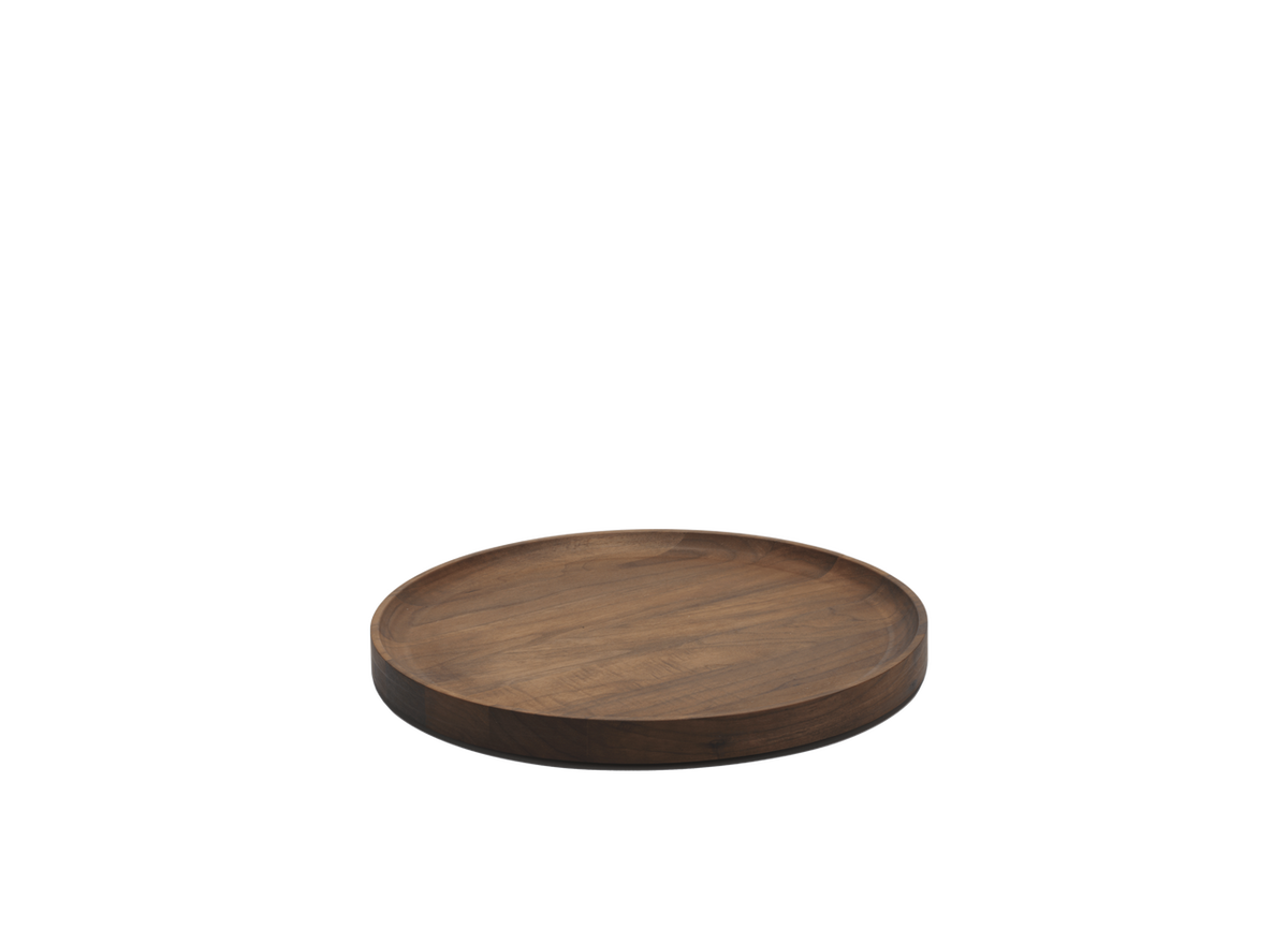 Craster Tilt Walnut Straight Platter 218 x 218 x 28 mm / 8.58 x 8.58 x 1.10 in SKU: BU_WSB003
