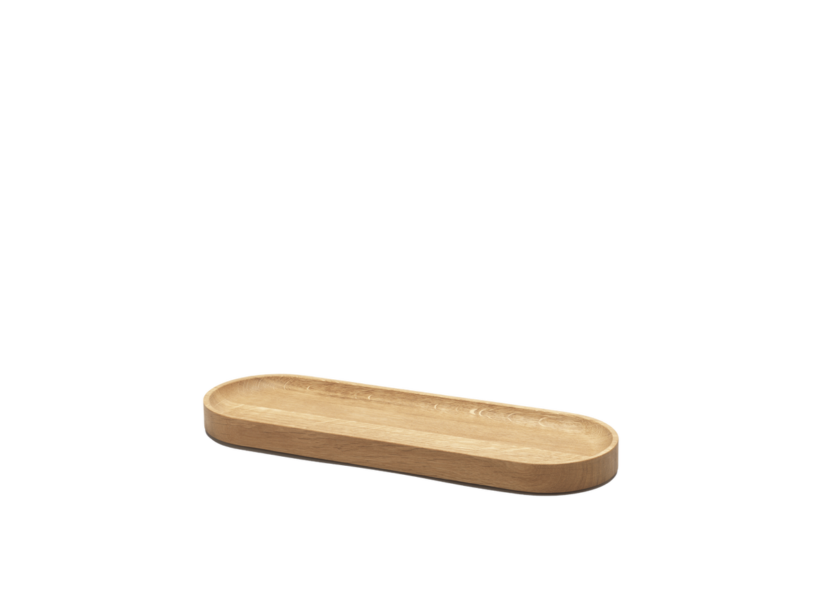 Craster Tilt Mini Long Oak Straight Platter 383 x 125 x 28 mm / 15.08 x 4.92 x 1.10 in SKU: BU_OSB008
