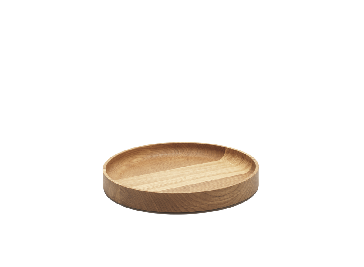 Craster Tilt Large Oak Straight Bowl 320 x 320 x 48 mm / 12.60 x 12.60 x 1.89 in SKU: BU_OSB007