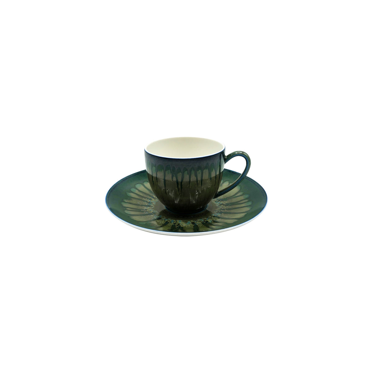 JL Coquet  CYCLONE - Tasse caf? &amp; soucoupe 2.71 OZ SKU: HOR3015CYCLCREM000