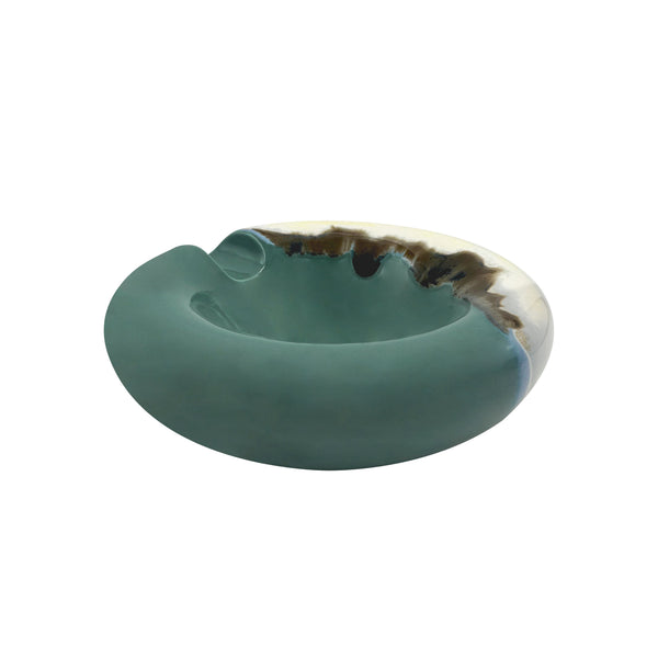 Jaune de Chrome Iriomote LANDSCAPE - PM Ashtray  - 6.3 in SKU: BUB6246IRIOIRIO000