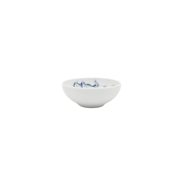 Jaune de Chrome BLUE IMPRESSION - Small Condiment Dish  - 1.7 fl oz SKU: LAS6052BIMPBLNC000