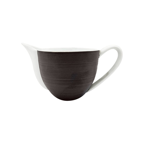 Jl Coquet HEMISPHERE Sepia - Large Creamer with Handle - 8.5 fl oz SKU: HEM4027BS0051
