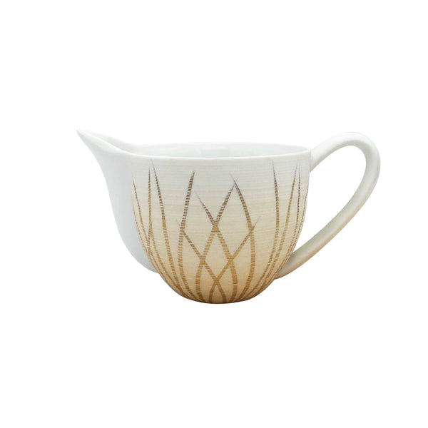 Jl Coquet HEMISPHERE Tundra Autumn - Large Creamer with Handle - 8.5 fl oz SKU: HEM4027BSA059