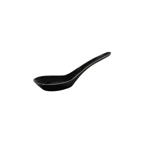Jaune de Chrome BLACK SEQUIN Platinum Fillet - Asian Spoon  - 6.1 in SKU: LAS6064NPAINPAIP00