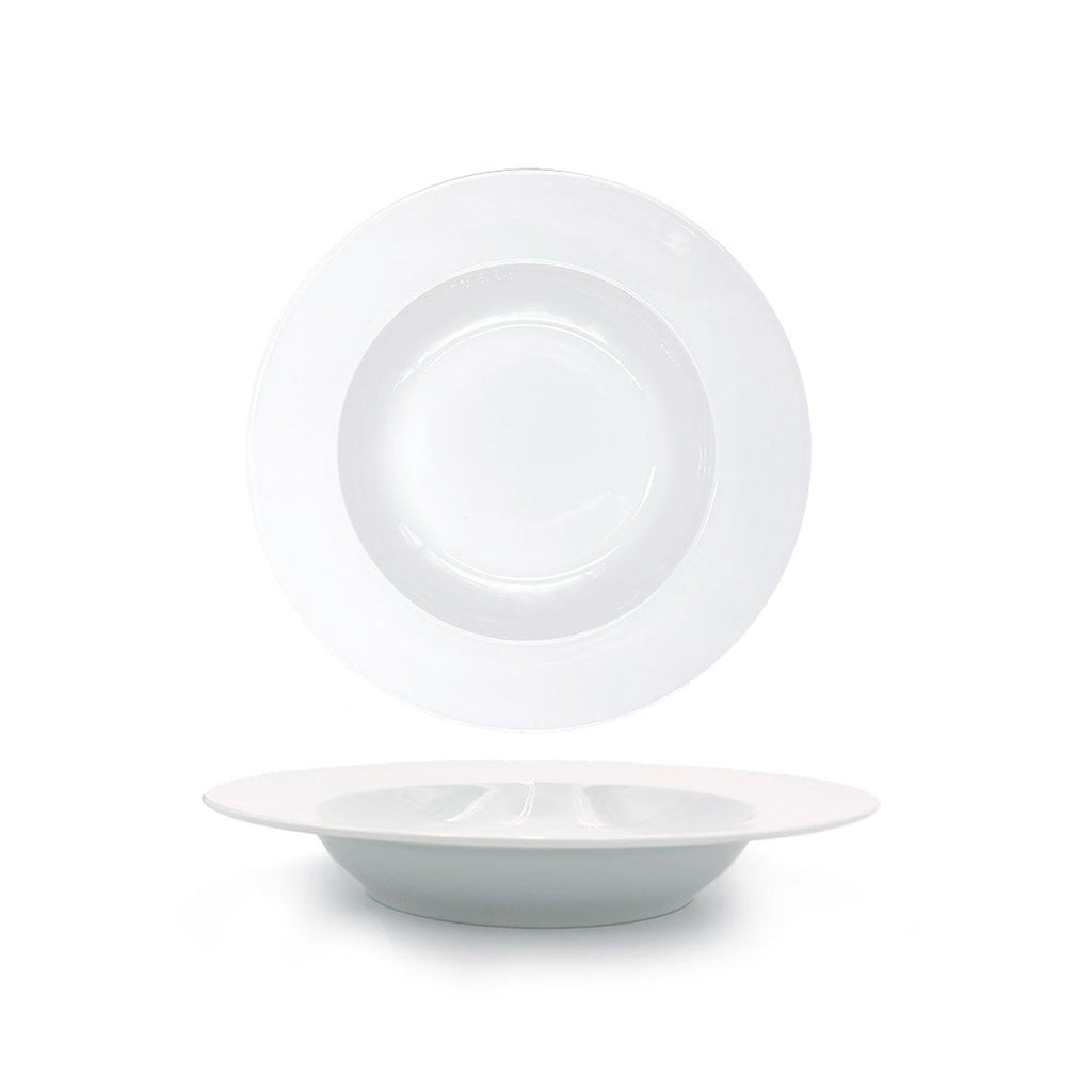 Turgla Delta dia.9Inch  h:1.5Inch  8 oz. Round White Porcelain Bowl SKU: D123CK00