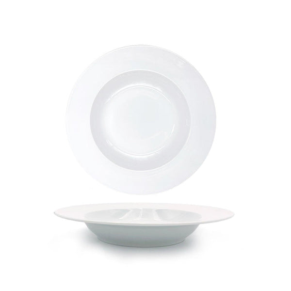 Turgla Delta dia.9Inch  h:1.5Inch  8 oz. Round White Porcelain Bowl SKU: D123CK00