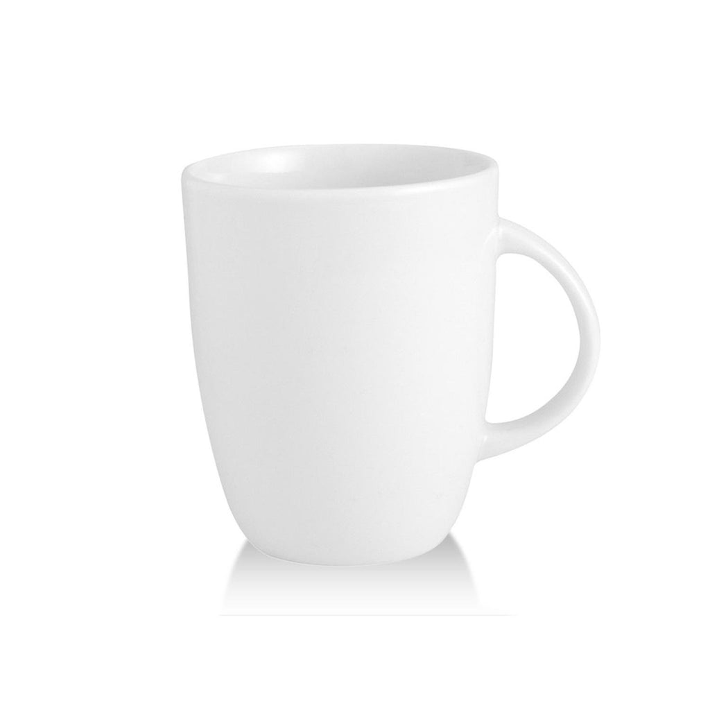 Turgla Delta-Coupe dia.31.75Inch  h:3.75Inch  10 oz. Round White Porcelain Mug SKU: ELT01MG00