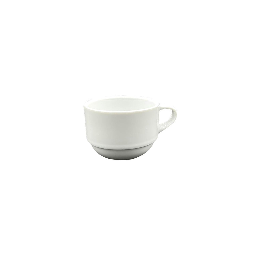 Turgla Delta-Coupe dia.2.5Inch  h:1.75Inch  3 oz. Round White Porcelain Cup SKU: EO01EK00