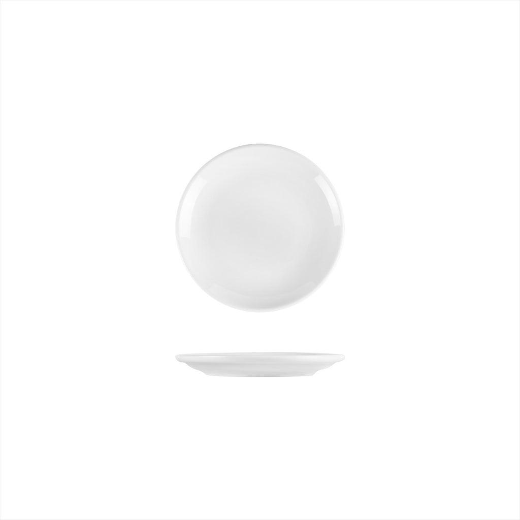 Turgla Delta-Coupe dia.6Inch  Round White Porcelain Plate SKU: EO15DU00