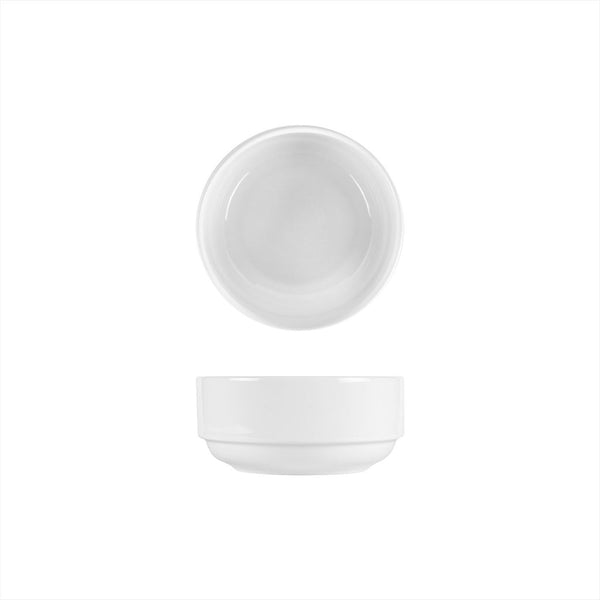 Turgla Delta-Coupe dia.6Inch  h:2.75Inch  33 oz. Round White Porcelain Ramekin SKU: EO16JK00