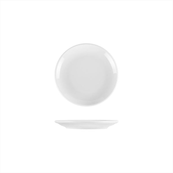 Turgla Delta-Coupe dia.6.5Inch  Round White Porcelain Plate SKU: EO17DU00