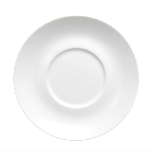 Turgla Delta-Coupe dia.6.75Inch  Round White Porcelain Saucer SKU: EO17KT00