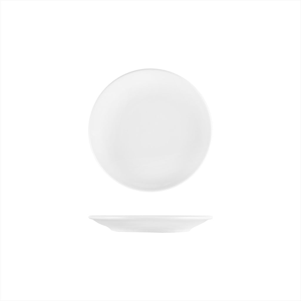 Turgla Delta-Coupe dia.7.5Inch  Round White Porcelain Plate SKU: EO19DU00