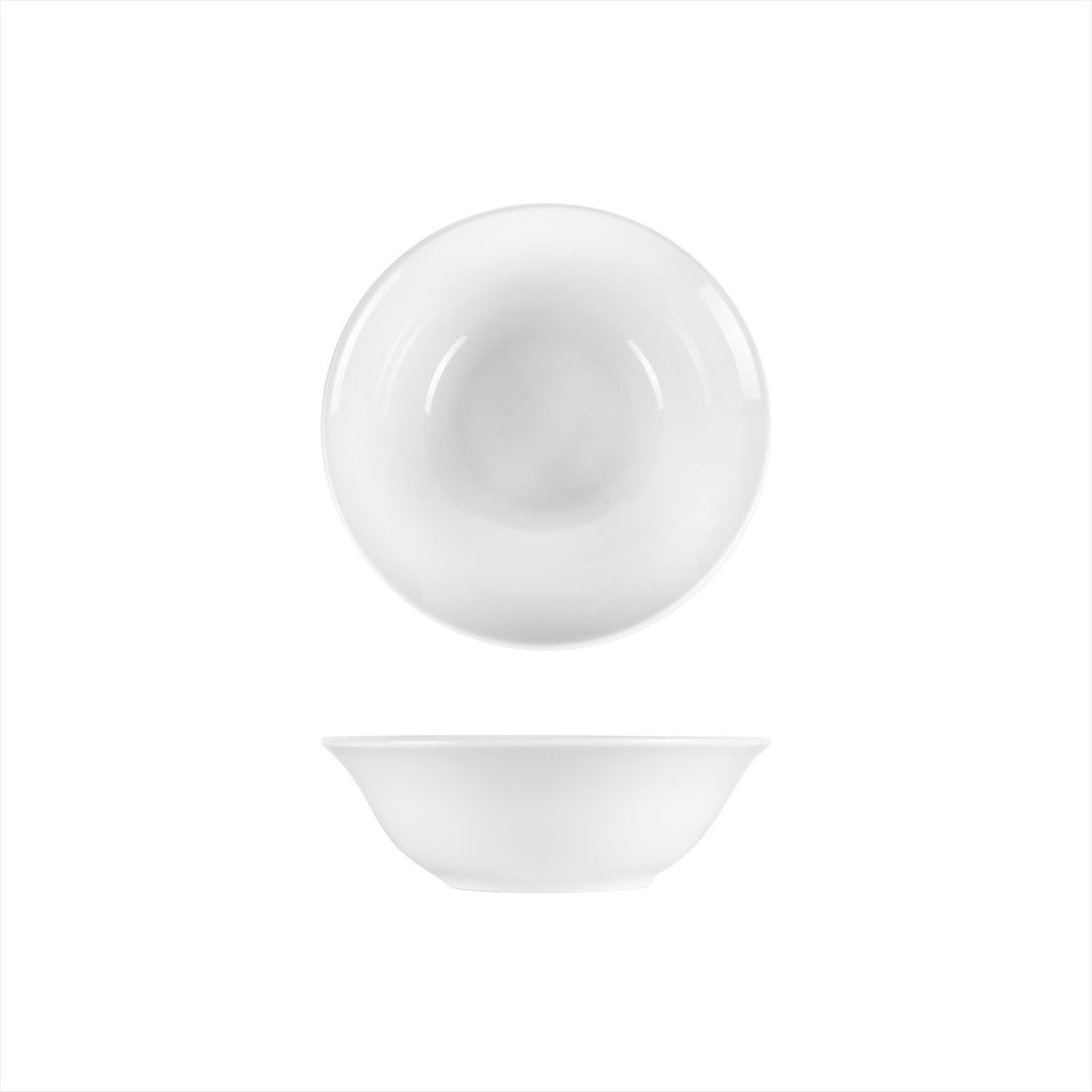 Turgla Delta-Coupe dia.7.5Inch  h:2.5Inch  25 oz. Round White Porcelain Bowl SKU: EO19KK00