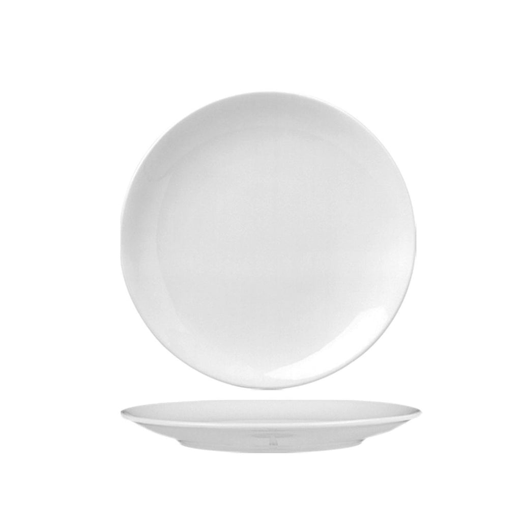 Turgla Delta-Coupe dia.9Inch  Round White Porcelain Plate SKU: EO23DU00