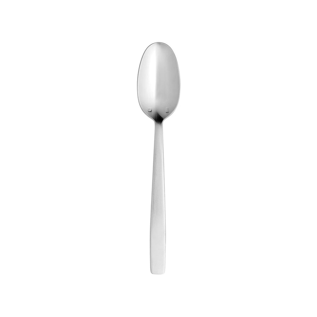 Turgla Astoria 8.5Inch  Silver Brushed Stainless Steel Serving Spoon 18/10 SKU: ETE1520-2