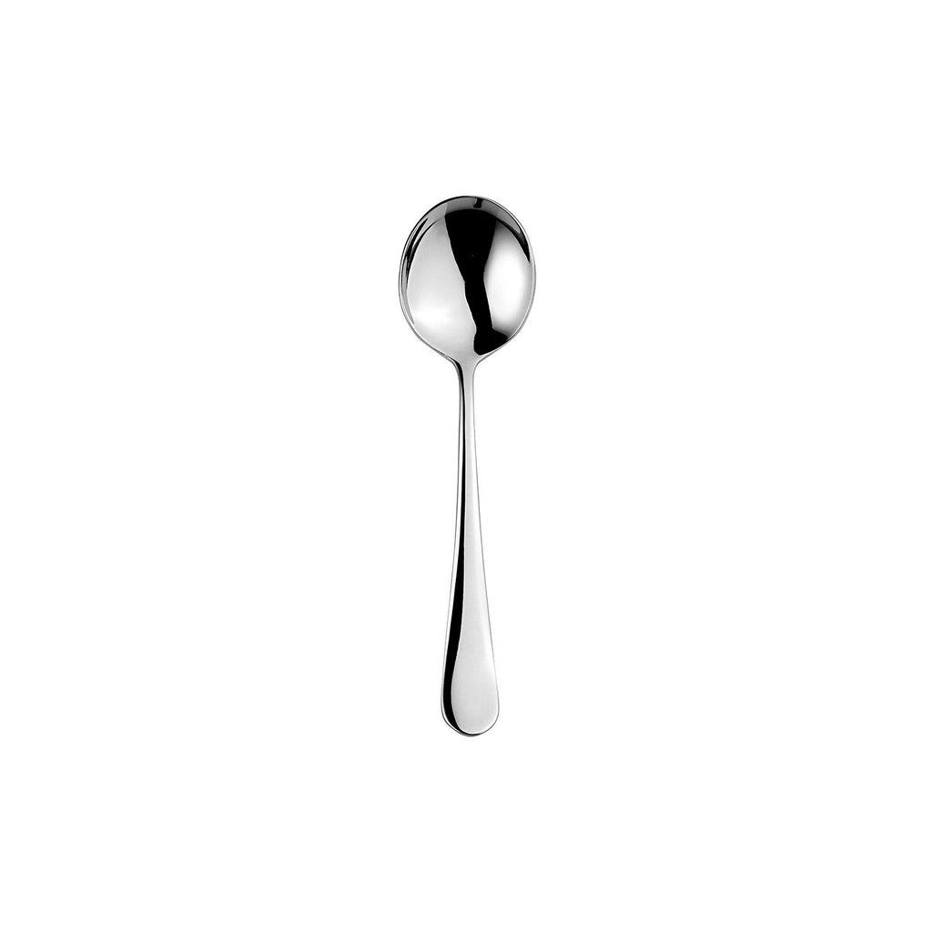 Turgla Arcade 6.75Inch  Silver Stainless Steel Soup/Bouillon Spoon 18/10 SKU: ETE1620-33