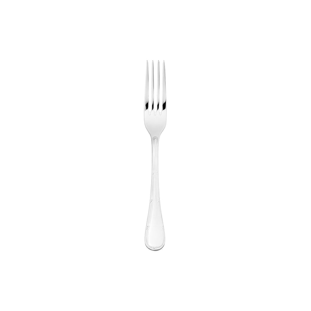 Turgla Ruban 7.25Inch  Silver Stainless Steel Dessert Fork 18/10 SKU: ETE1640-14