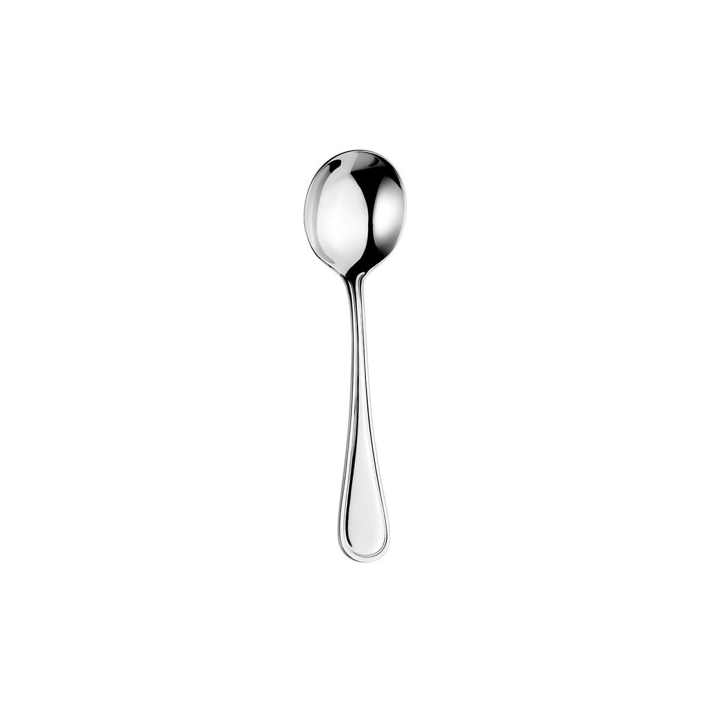 Turgla Anser 6.75Inch  Silver Stainless Steel Soup/Bouillon Spoon 18/10 SKU: ETE1670-33