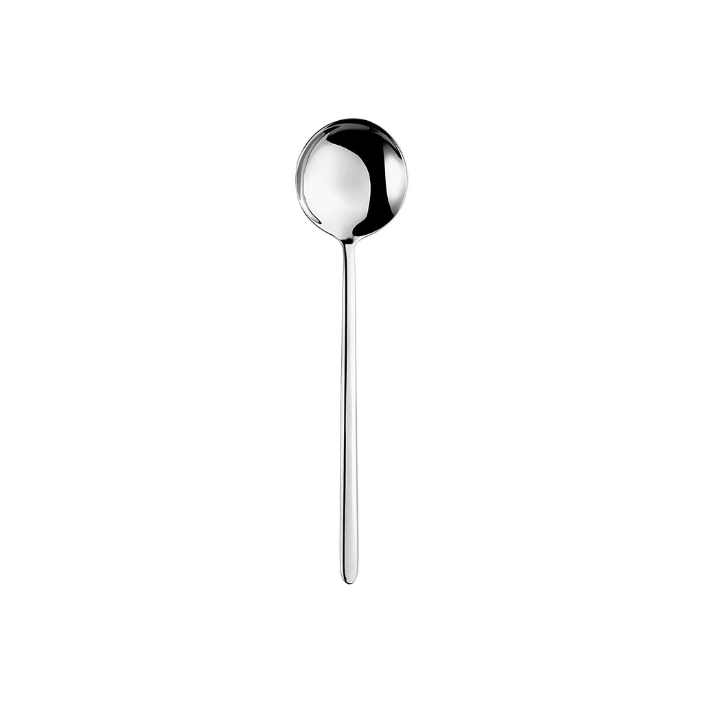 Turgla Alaska 8.5Inch  Silver Stainless Steel Serving Spoon 18/10 SKU: ETE2080-36