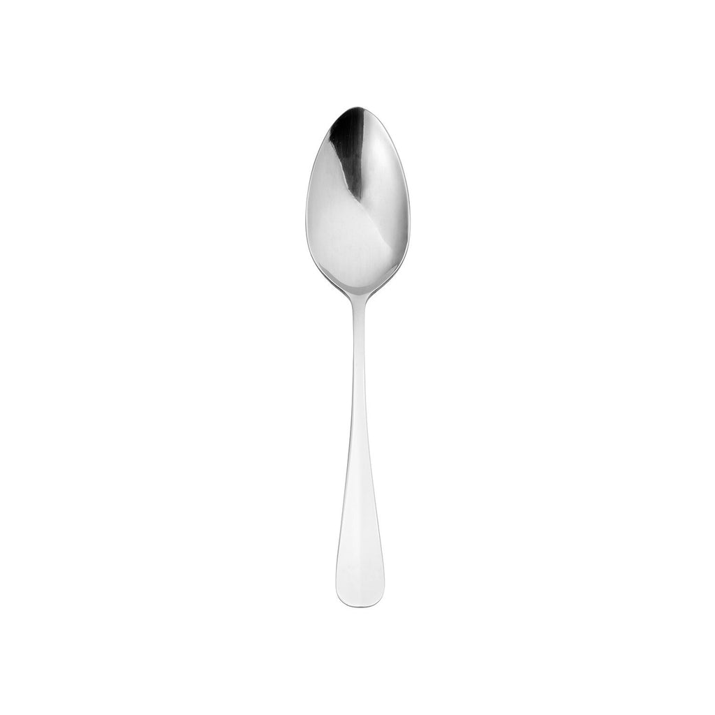 Turgla Eco Baguette 8.25Inch  Silver Stainless Steel Serving Spoon 18/0 SKU: ETE2611-2