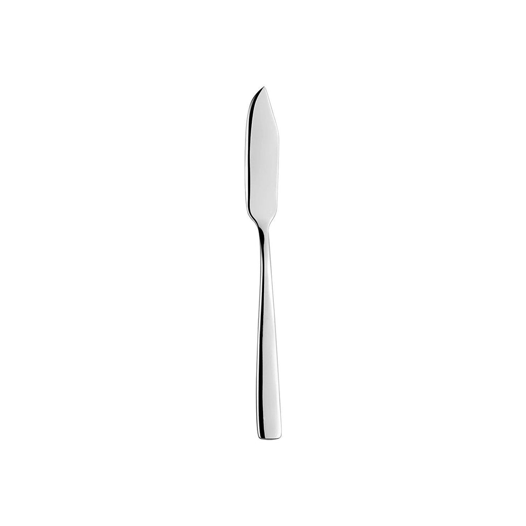 Turgla Atlantis 7.75Inch  Silver Stainless Steel Fish Knife 18/10 SKU: ETE3010-17
