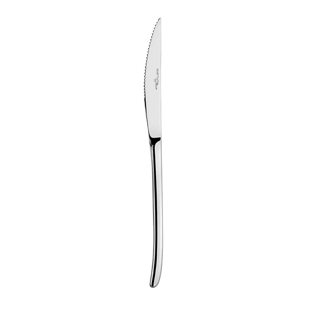 Turgla X-Lo 9.75Inch  Silver Stainless Steel Steak Knife 18/10 SKU: ETE3090-45