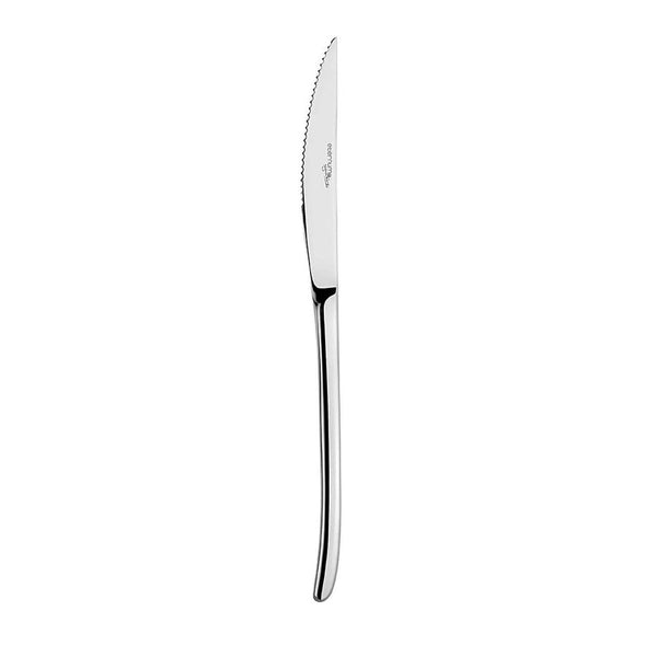 Turgla X-Lo 9.75Inch  Silver Stainless Steel Steak Knife 18/10 SKU: ETE3090-45
