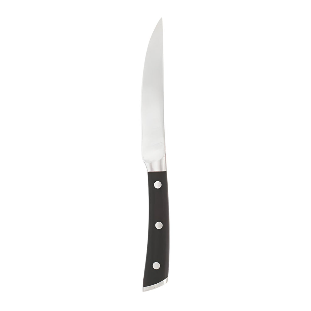 Turgla Flatware Accessories 9.25Inch  Silver Stainless Steel Steak Knife SKU: ETE773