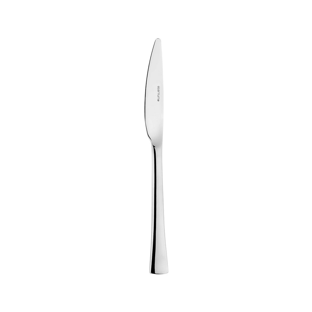 Turgla Curve 8.75Inch  Silver Stainless Steel Dinner Knife Mono 18/10 SKU: ETE964-5
