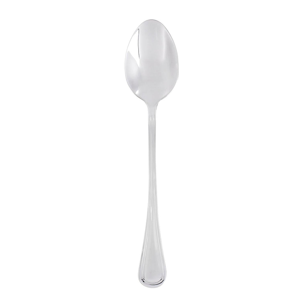 Turgla Elegance 7Inch  Silver Stainless Steel Dessert/Soup Spoon 18/10 SKU: ETE966-15