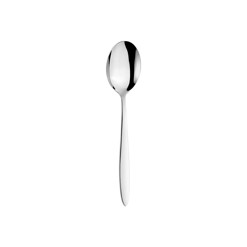 Turgla Sonate 7.75Inch  Silver Stainless Steel Serving Spoon 18/10 SKU: ETE977-2