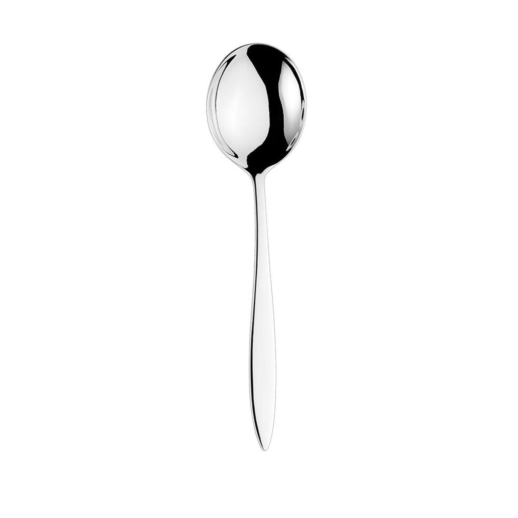 Turgla Sonate 7Inch  Silver Stainless Steel Soup/Bouillon Spoon 18/10 SKU: ETE977-33
