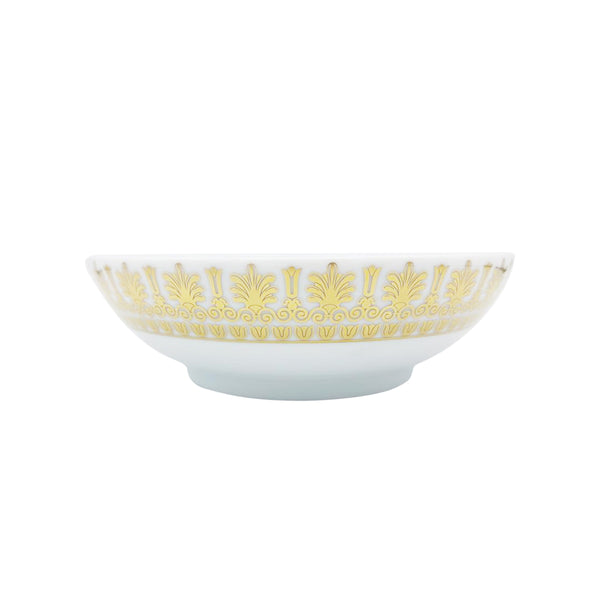 Jl Coquet EMPIRE Gold - Large Salad Bowl - 7.7 in SKU: HOR2013BBA143