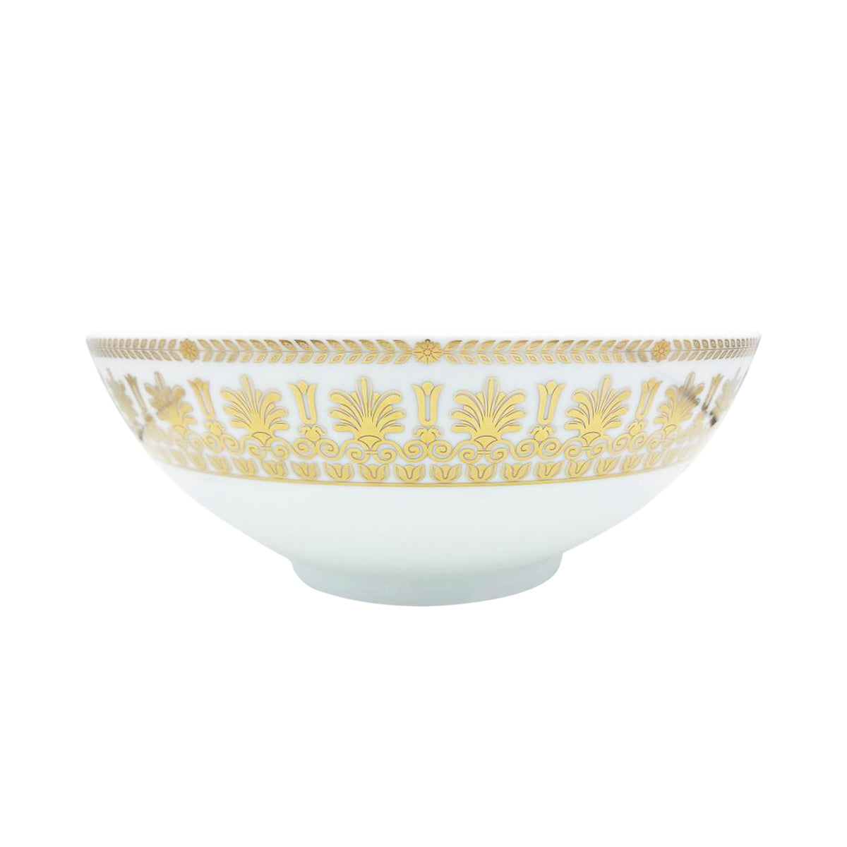 Jl Coquet EMPIRE Gold - Large Salad Bowl - 11.0 in SKU: JDC5052BBA143