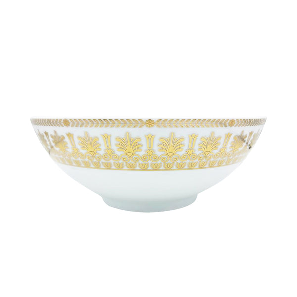 Jl Coquet EMPIRE Gold - Large Salad Bowl - 11.0 in SKU: JDC5052BBA143