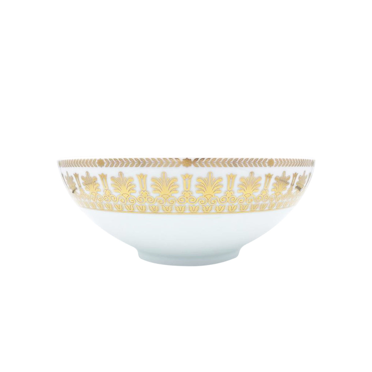 Jl Coquet EMPIRE Gold - Medium Salad Bowl - 9.4 in SKU: JDC5054BBA143