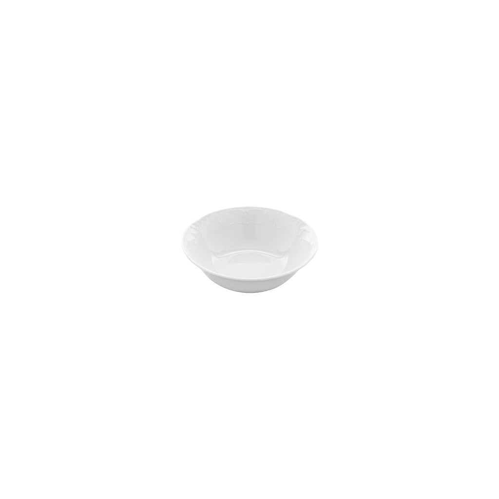 Turgla Flora dia.5.5Inch  h:1.75Inch  10 oz. Round White Porcelain Bowl SKU: FLO14KK00