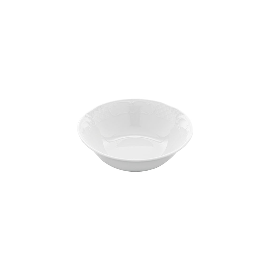 Turgla Flora dia.9Inch  h:2.75Inch  42 oz. Round White Porcelain Bowl SKU: FLO23KK00