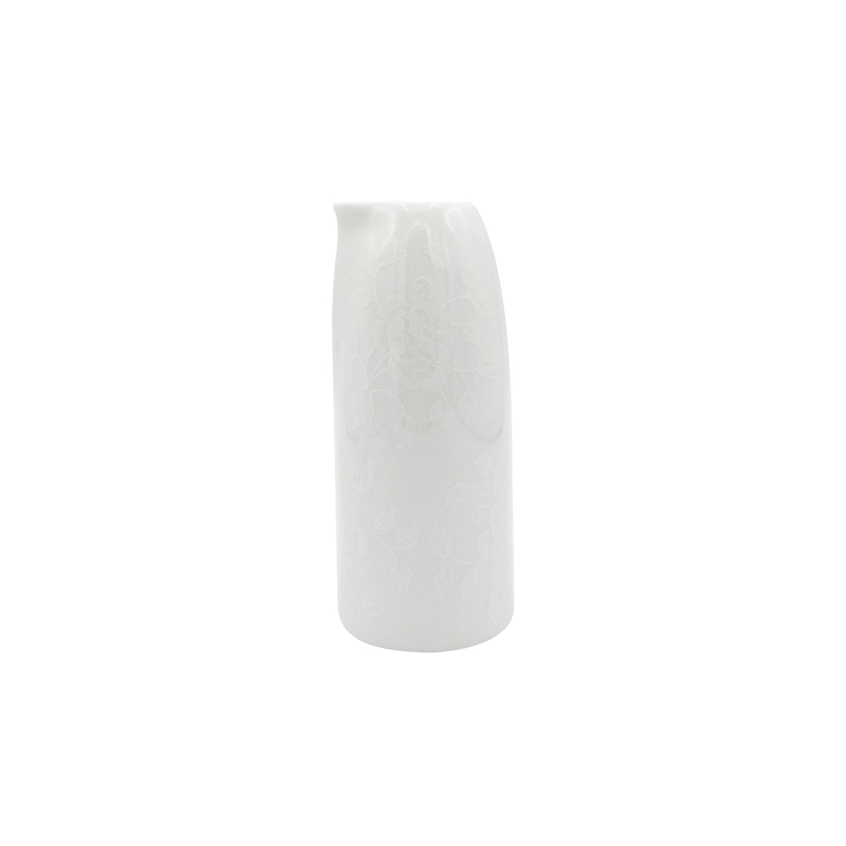 Jl Coquet THISTLES White on white - Large sake bottle - 5.7 fl oz SKU: HOR6066BB0016