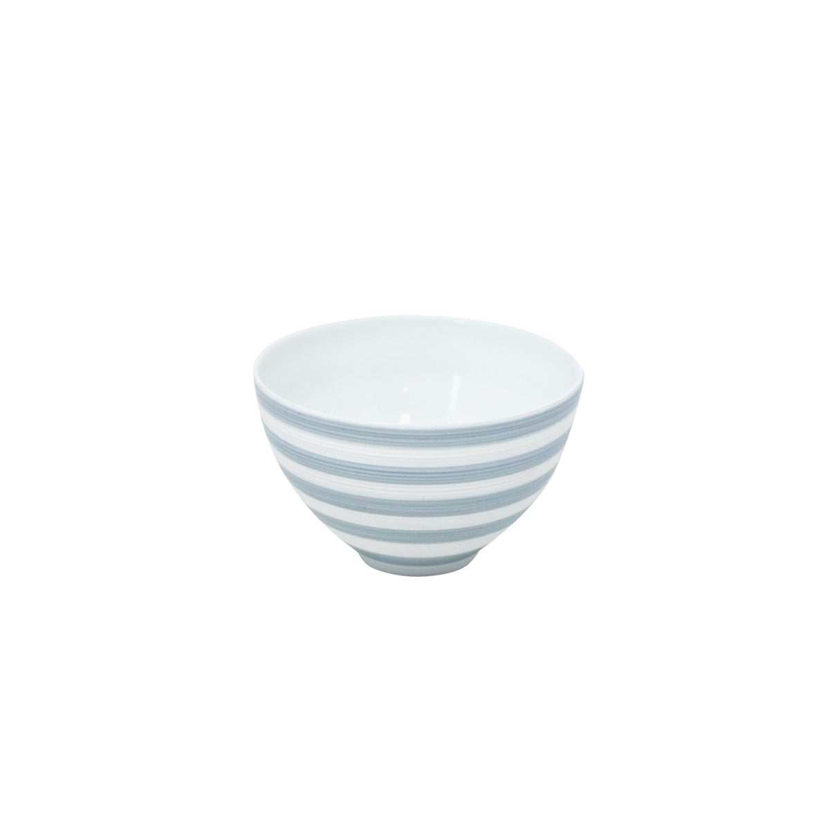 Jl Coquet HEMISPHERE Striped Storm Blue - Rice Bowl - 3.7 in SKU: HEM2003BS0072